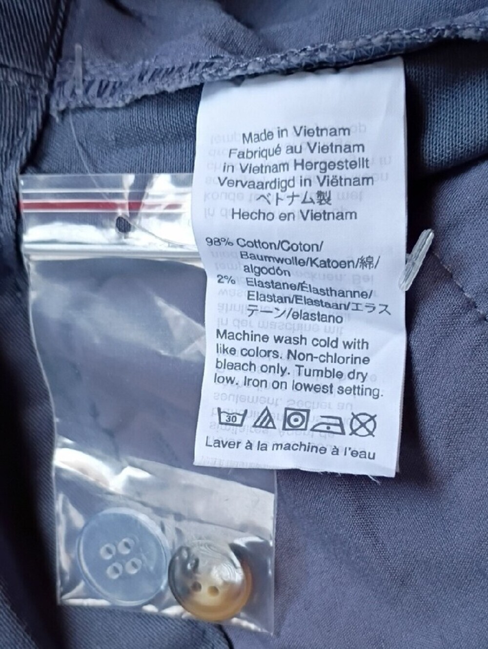 Madewell Women's Slate Blue Pleated Chinos Pants Size 6 New WT - Picture 10 of 11